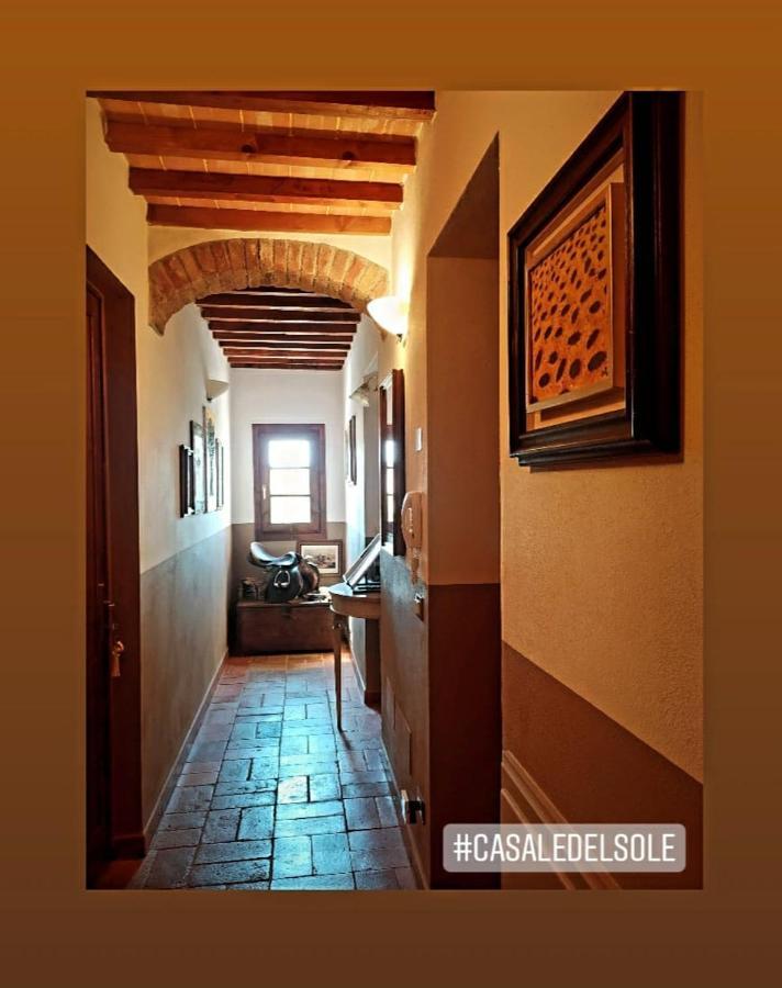 Bed And Breakfast Casale Del Sole Castellina Marittima Exteriör bild