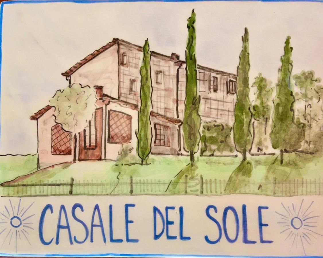 Bed And Breakfast Casale Del Sole Castellina Marittima Exteriör bild