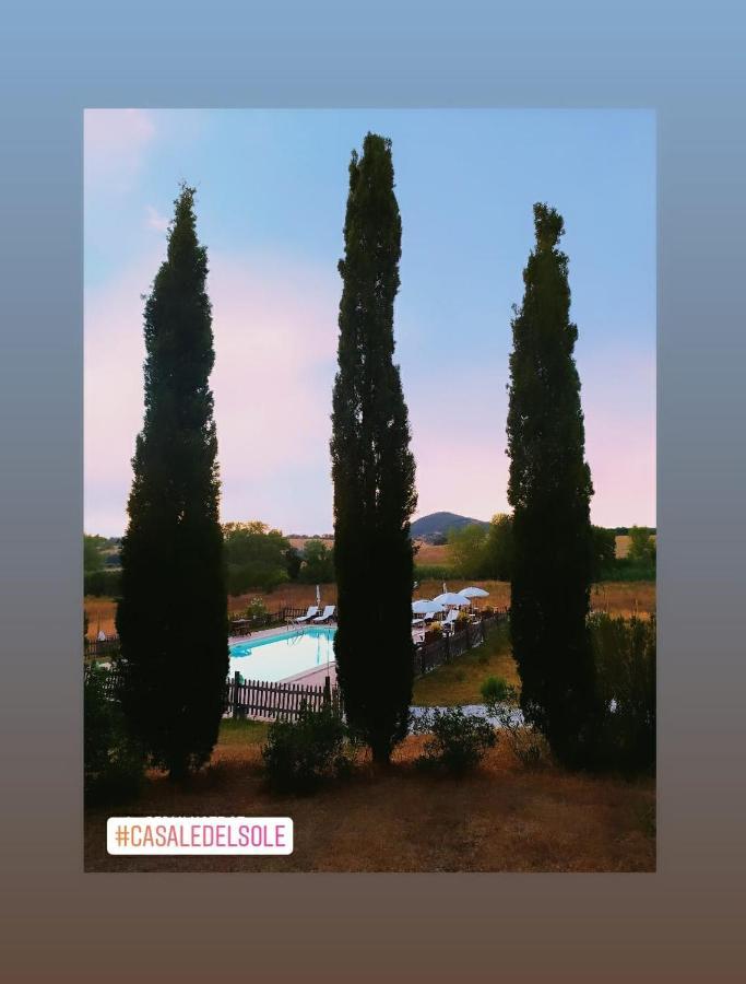 Bed And Breakfast Casale Del Sole Castellina Marittima Exteriör bild