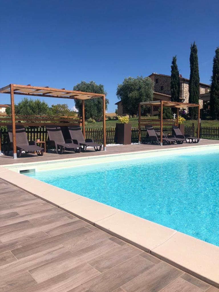 Bed And Breakfast Casale Del Sole Castellina Marittima Exteriör bild