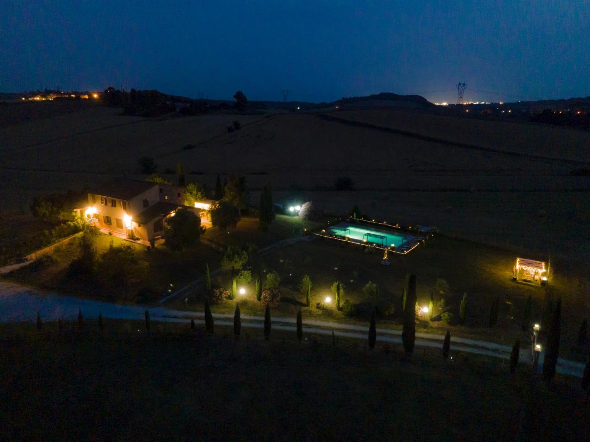 Bed And Breakfast Casale Del Sole Castellina Marittima Exteriör bild