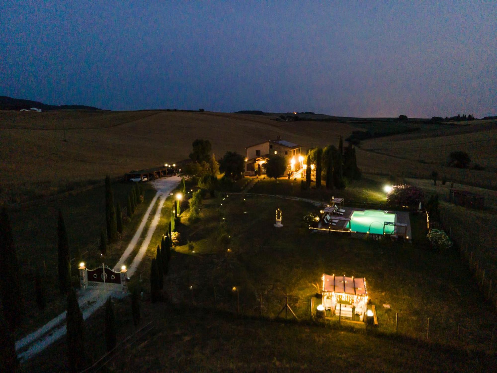 Bed And Breakfast Casale Del Sole Castellina Marittima Exteriör bild